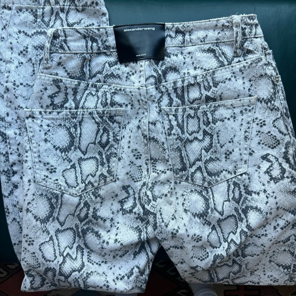 Alexander Wang Jeans Snakeskin Python - image 2